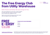 Free Energy Club flyer