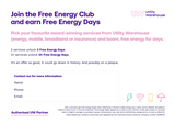 Free Energy Club Customer flyer