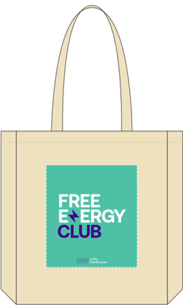Free Energy Club - Premium tote bag