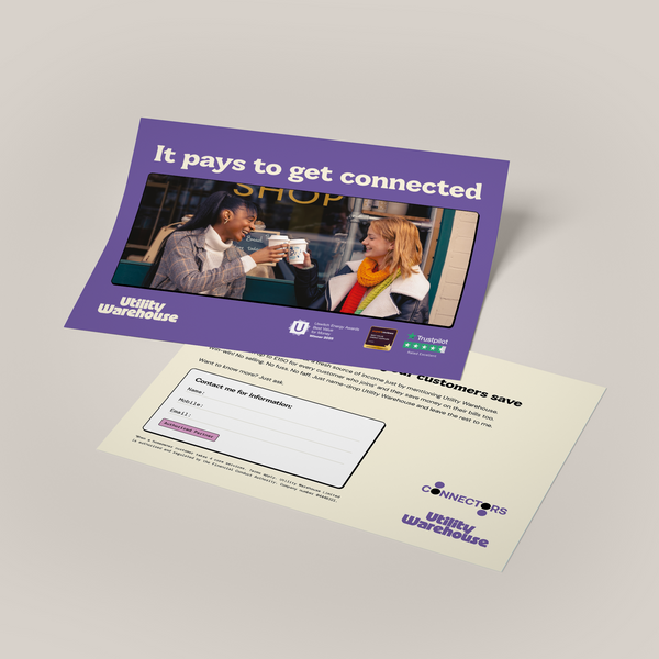 Partner to Connectors leaflet – Utility Warehouse Partner Store