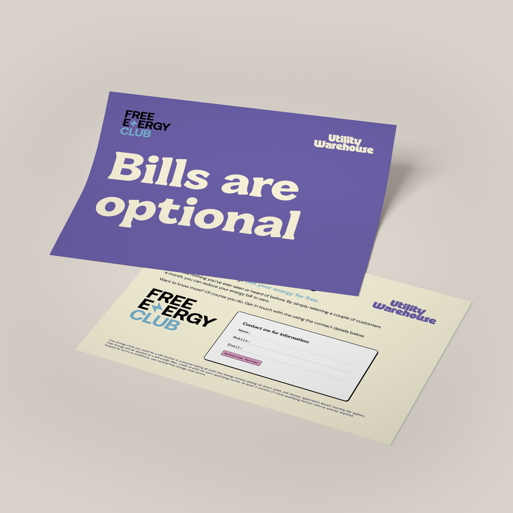Free Energy Club Partner flyer