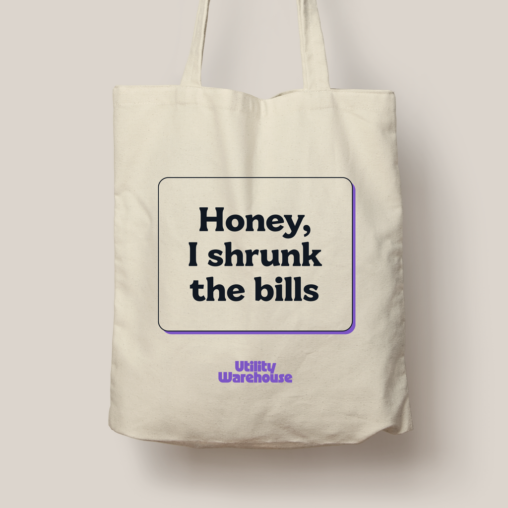 Tote bag (Honey, I shrunk the bills)