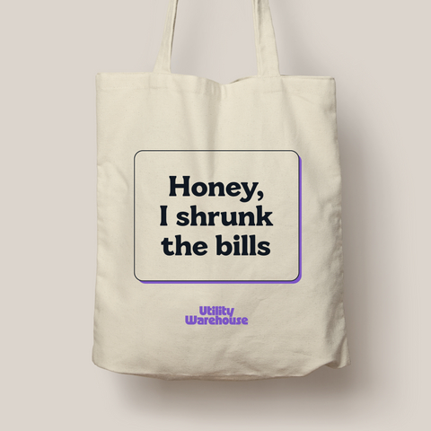 Tote bag (Honey, I shrunk the bills)