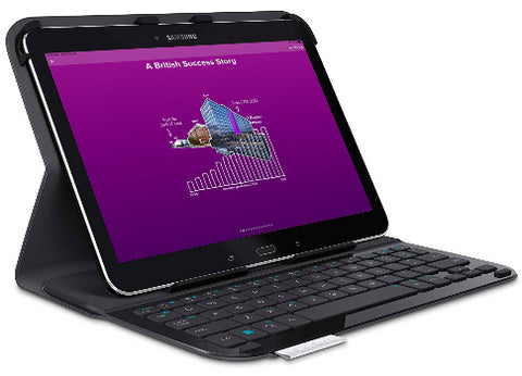 Samsung Galaxy Tab A with keyboard & cover